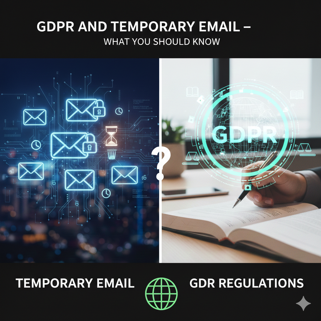 GDPR and Temporary Email — What You Should Know (Complete Compliance Guide)