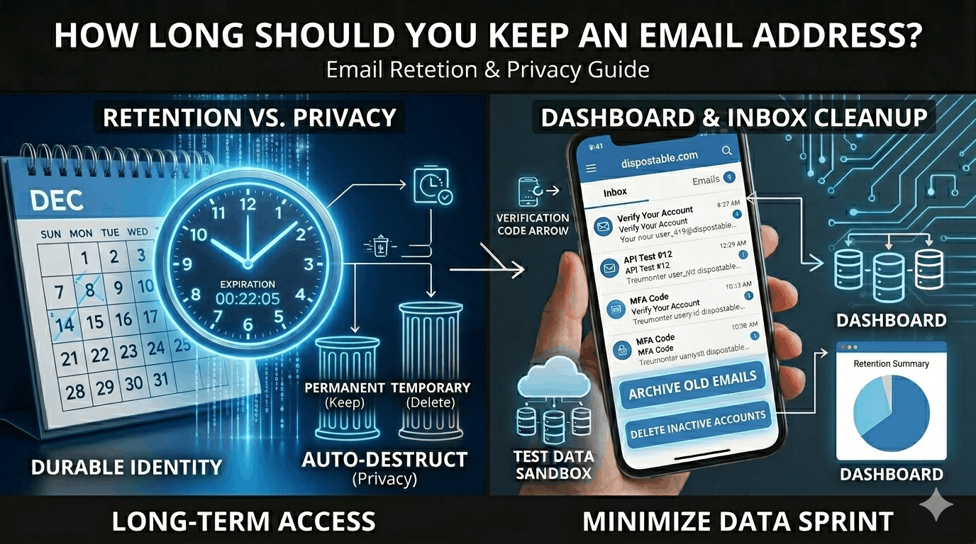 How Long Should You Keep an Email Address?