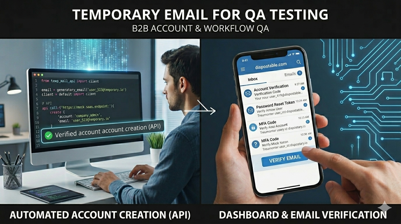 Temporary Email for QA Testing